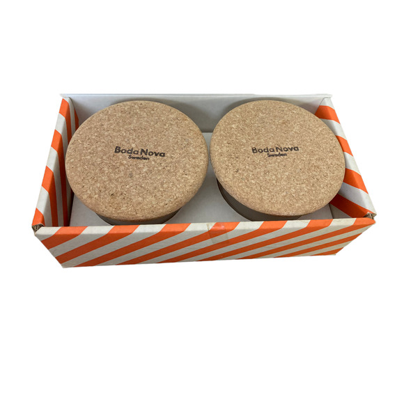 Vintage MCM Boda Nova Bowls 3.5" Signe Persson Melin Sweden Original Box Set 2 - Picture 2 of 3